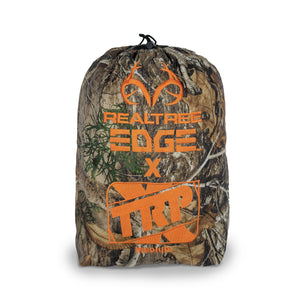 MEDIUM The X-Cover by TRPx Made with Realtree Edge Material - Trailer and Truck Bed Cover - Integrated Heavy Duty Tarp and Tie Down