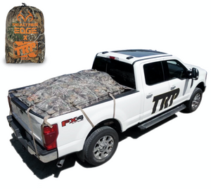 SMALL The X-Cover by TRPx Made with Realtree Edge Material- Trailer and Truck Bed Cover – Integrated Heavy Duty Tarp and Tie Down