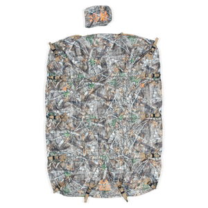 SMALL The X-Cover by TRPx Made with Realtree Edge Material- Trailer and Truck Bed Cover – Integrated Heavy Duty Tarp and Tie Down